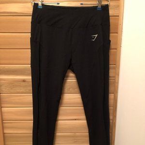 Gymshark Sleek Aspire Leggings Black Large